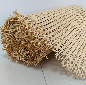 Muebles de bambú ecológicos de alta calidad, diseño Art Deco, malla octogonal, fibra de madera, materiales tejidos de ratán para decoración del hogar - Product Image 3