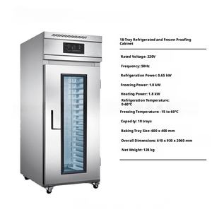 Étuve à levain avec minuterie numérique et design pliable pour utilisation sur comptoir, armoire de fermentation de pâte portable - Product Image 1