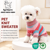 Pull pour chien en gros, vêtements tricotés doux pour animaux de compagnie, pull chaud d'hiver pour chiot, vêtements en tricot mignons pour petits chiens, vêtements pour animaux de compagnie