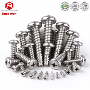 Tornillos Autorroscantes de Cabeza Phillips de Acero al Carbono, Zincados, en Varios Tamaños, para Muebles y Ferretería, en Oferta - Product Image 1
