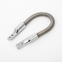 Protector de Cable Flexible de Acero Inoxidable para Puertas, con Extremos de Aleación de Zinc, para Cableado Doméstico, Venta al Por Mayor