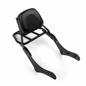 Vente chaude usine - Sissy bar de qualité avec porte-bagages pour <span class=keywords><strong>Kawasaki</strong></span> <span class=keywords><strong>Vulcan</strong></span> <span class=keywords><strong>S</strong></span> VN650 2015-2020 Noir - Product Image 1