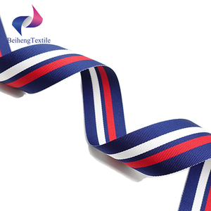 <span class=keywords><strong>Tela</strong></span> de <span class=keywords><strong>cinta</strong></span> de grogrén <span class=keywords><strong>personalizada</strong></span>, Color personalizado Bei-heng, para medalla - Product Image 6