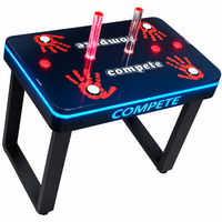 Jeu de table de réaction rapide à monnayeur pour 2 joueurs, idéal pour les bars, salles de billard et salles de jeux