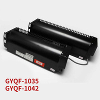 Pièces de rechange pour ascenseurs : Ventilateur transversal noir GYFB-1035 GYFB-1042 pour cabine d'ascenseur, pièces industrielles