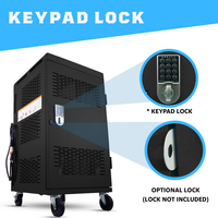 Ordinateur portable Chargeant L'armoire classe Intelligente imprimante Chariot De Chargement De tablette