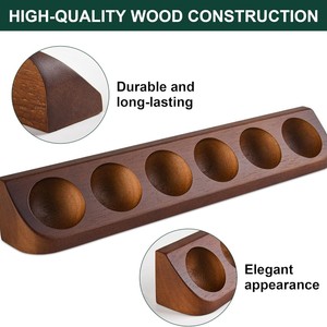 Golf Ball Display Case Rubber Wood <b>Shelf</b> <b>Desktop</b> Indoor Storage For Home Decoration - Product Image 3