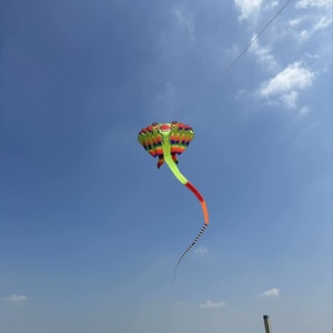 Cerf-volant gonflable doux 3D bicolore, étanche et indéchirable pour les activités de plage en plein air avec les parents et les enfants - Product Image 5