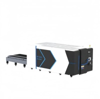 Machine de découpe laser à double plateau 3015 CNC pour tôles plates, découpeuse laser de métaux