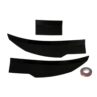 Nouveau Spoiler de Coffre Arrière Universel 3 Segments en ABS pour Voiture, Déflecteur de Décoration Aile de Canard, Vente Chaude 2026