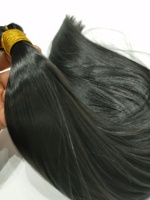 Lots de mèches synthétiques pré-étirées ultra-lisses pour tresses, cheveux longs et soyeux pour micro-tresses en vrac