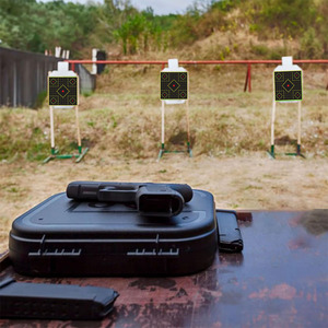 Toptan 12X12 inç görüş reaktif çekim hedef Sticker sopa & sıçramak kendinden yapışkanlı çekim hedefleri - Product Image 5