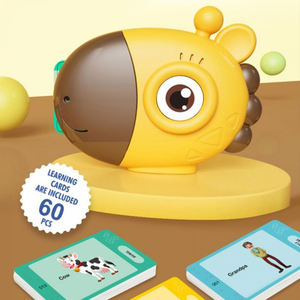 เครื่องเล่นการ์ดเสียงรูปยีราฟสำหรับเด็ก เครื่องอ่านพยัญชนะ<span class=keywords><strong>ภาษา</strong></span>อังกฤษ ของเล่นเสริมพัฒนาการสำหรับ<span class=keywords><strong>เด็ก</strong></span> - Product Image 1