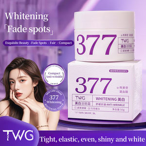 TWG RTS Blanqueamiento DE LA PIEL Y antimanchas 377 Crema facial 50g Crema facial iluminadora antiarrugas Crema facial blanqueadora antimanchas oscuras - Product Image 2