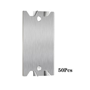 Metal Safety Nail Plate Galvanized Shelf Bracket Furniture <b>Hardware</b> Thickened Load Bearing Triangular Fixer 25 Mm Stainless - Product Image 2
