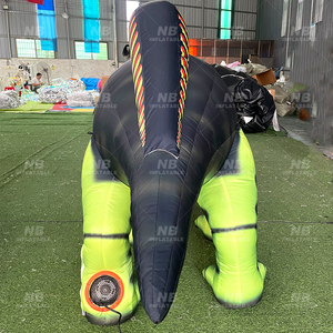 Life Size <b>Custom</b> Inflatable T-Rex Dinosaur <b>Balloon</b>-Waterproof PVC/Oxford Material Easy Setup Holiday Party Advertising Inflatabl - Product Image 2