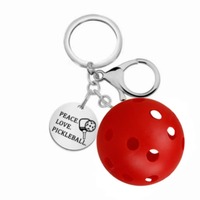 Breloque et porte-clés mignons pour sac, motif souris et pickleball |   Cadeau sportif idéal pour les amateurs de pickleball, accessoire de sac à main