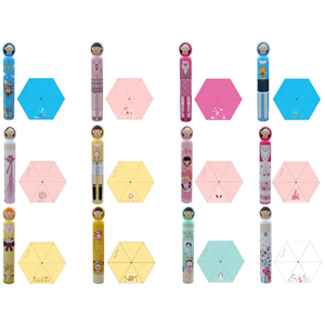 Ô Chai Công Chú<span class=keywords><strong>a</strong></span> Thủ Công Logo Tùy Chỉnh Tiện Dụng DD1430 Ô Bút Chì Gấp Khuyến Mãi Ô Chai <span class=keywords><strong>Moppet</strong></span> Cho Bé Gái - Product Image 2