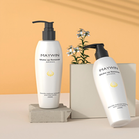 Flacons de cosmétiques personnalisés de 200 ml avec pompe à lotion, contenants pour produits de soin personnel, emballages de savon liquide, flacons en plastique blancs, flacon de shampoing