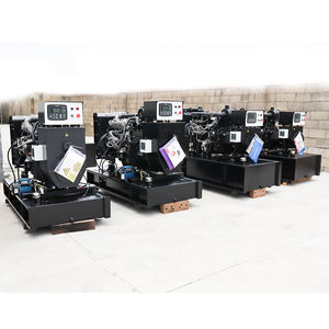 आवासीय उपयोग के लिए आधार खुले फ्रेम डिजाइन पर बड़े ईंधन टैंक के साथ 50kw 63kva ओपन डीजल जनरेटर - Product Image 2