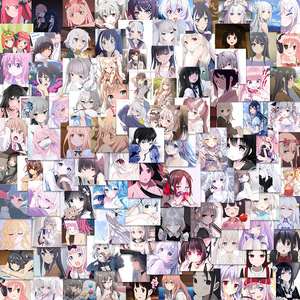 Joyfort 140 Pegatinas Animadas de Dos Yuanes, Lindas y Sexys, con Imágenes de <span class=keywords><strong>Perfil</strong></span> de Belleza, <span class=keywords><strong>para</strong></span> Cuadernos, Tazas y Diarios - Product Image 4