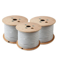 Câble de dérivation FTTH intérieur/extérieur à 2 brins G657A 1550nm Câbles de communication à fibre optique pour réseau FRP KFRP Fil d'acier utilisé