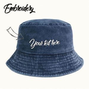 Custom Lightweight Summer Bucket <b>Hat</b> Embroidery for <b>Men</b> Women's <b>Sun</b> Protection for Fishing Casual Outings Cycling Beach Outdoor - Product Image 2