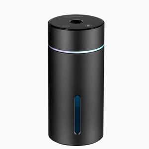 <b>Car</b> Mounted Aroma <b>Diffuser</b> 66x145mm Ultrasonic Humidifier With Ambient Lighting <b>For</b> Vehicle Use - Product Image 5