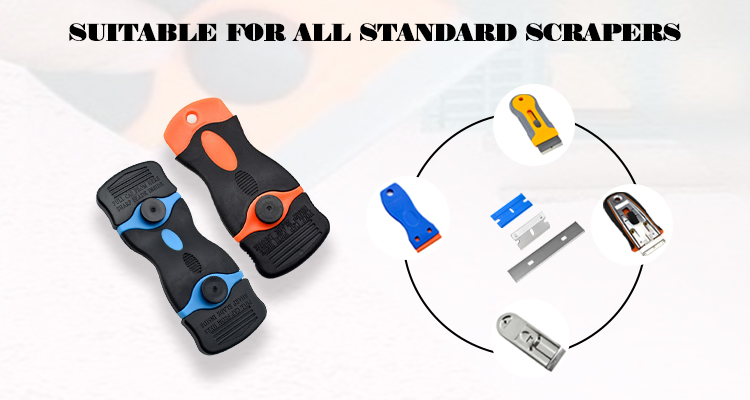 100 PCS Single Edge Industrial Razor Blades - Sharp & Durable