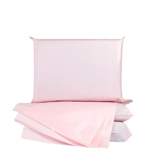 Factory Price <b>HOT</b> SALE Fast Delivery Mailing Wholesale Waterproof <b>pink</b> Color HDPE Express PE Poly Shrink <b>Bag</b> for Cookware - Product Image 1