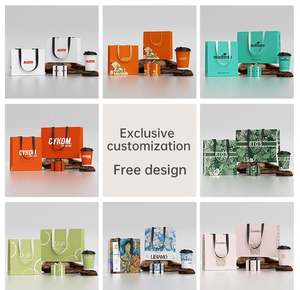 Sacs en papier kraft brun personnalisés pour la promotion des restaurants à emporter, avec poignée en corde de coton, emballage alimentaire recyclable - Product Image 3