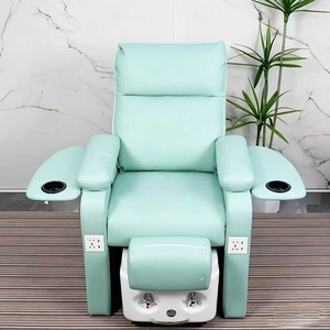 Modern Leather Beauty Salon <b>Sofa</b> <b>Chair</b> Multi-Functional Foot Care Foot Bath Massage Leisure - Product Image 2