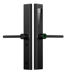 Tuya App thông minh vân tay khóa cửa với hợp kim nhôm xử lý Wifi Mạng thẻ nhớ đám mây dữ liệu cho phía trước nhà an ninh - Product Image 1