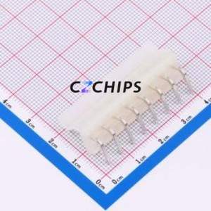 5.08-8AWT Wire-to-Board Pin Header Bent Lead Through Hole,P=5.08mm Connector 1x8P 5.08mm Right Angle Insert 8P - Product Image 2