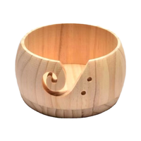 Porte-fil en bois écologique simple pour accessoires de couture, forme ovale avec trous, longueur 28 cm, personnalisable