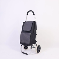 Sac de chariot à provisions pliable portable de légumes pliable personnalisé sac de chariot à provisions de supermarché sac à provisions réutilisable