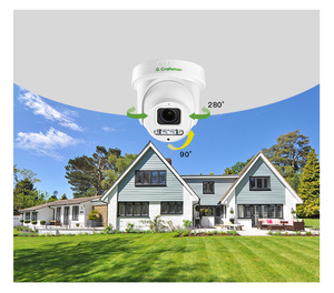 กล้องวงจรปิด GR-PS9X5D-M8S GCRAFTSMAN รุ่นมินิโดม PTZ ความละเอียด 8MP 4K พร้อมระบบตรวจจับมนุษย์ เสียงสองทาง ภาพสีกลางคืน ตัวเลือกติดตามอัตโนมัติ - Product Image 4