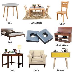 Patins antidérapants à visser pour meubles, tables et chaises – Silencieux et mobiles, protections <span class=keywords><strong>de</strong></span> pieds, protection du sol, patins coulissants - Product Image 4
