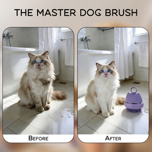 Brosse en silicone 2 en 1 pour bain et massage pour animaux de compagnie-<span class=keywords><strong>Outil</strong></span> de toilettage mignon en forme de chat pour chiens et chats, nettoyage en profondeur et massage apaisant - Product Image 5