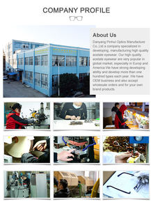 フルフレーム眼鏡フレームユニセックス大人用アンチブルーライト耐久性のある光学メガネ - Product Image 6