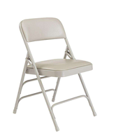 Chaise pliante moderne avec structure en acier doré, rembourrée en vinyle, facile à ranger, chaise de loisirs d'intérieur pour appartement et villa