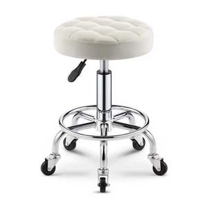 Tabouret <span class=keywords><strong>de</strong></span> beauté relevable et abaissable pour salon <span class=keywords><strong>de</strong></span> coiffure, <span class=keywords><strong>chaise</strong></span> <span class=keywords><strong>de</strong></span> barbier, tabouret rond, <span class=keywords><strong>chaise</strong></span> <span class=keywords><strong>de</strong></span> salon <span class=keywords><strong>de</strong></span> coiffure, tabouret mobile pour manucure - Product Image 1
