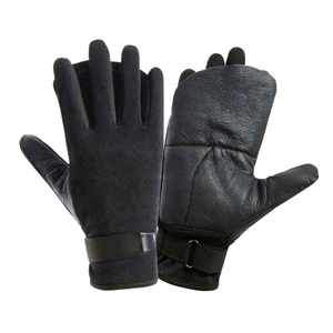 Durable High Quality Leather Rappelling <b>Gloves</b> for Rock Climbing Outdoor Adventure Anti-Slip <b>Moisture</b>-Wicking Silicone-free - Product Image 1