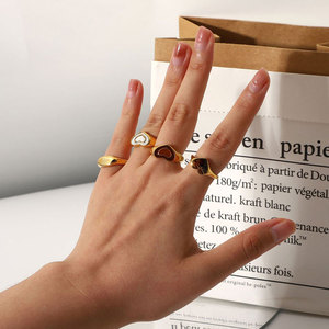 <span class=keywords><strong>Anillos</strong></span> con Logotipo Personalizado, <span class=keywords><strong>Anillos</strong></span> Antiestrés <span class=keywords><strong>de</strong></span> Acero, <span class=keywords><strong>Anillos</strong></span> <span class=keywords><strong>de</strong></span> Corazón Punk para Hombre, <span class=keywords><strong>Anillos</strong></span> con Letras, <span class=keywords><strong>Anillos</strong></span> <span class=keywords><strong>de</strong></span> Cobre para Mujer - Product Image 6