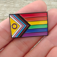 Épingles en métal personnalisées, badges en émail colorés, épingles en émail LGBT arc-en-ciel, épingles personnalisées, logo en métal, épingles en émail mignonnes pour cadeau