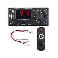 Módulo Amplificador de Altavoz Estéreo con Decodificador MP3 de 2*50W y 5.0, con Radio FM, TF, USB, Micrófono, Grabación de Llamadas y Accesorios para Música
