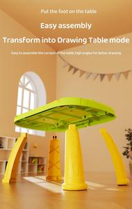 <span class=keywords><strong>Table</strong></span> à <span class=keywords><strong>dessin</strong></span> multifonctionnelle mignonne en forme de grenouille, une <span class=keywords><strong>table</strong></span> à <span class=keywords><strong>dessin</strong></span> éducative spécialement conçue pour les jeunes enfants. - Product Image 5