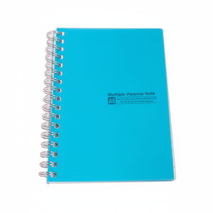 Blue A6 Notebook con copertina a colori 60 fogli prodotto - Product Image 1