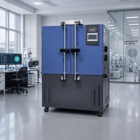 Cámara de Prueba Climática Vertical de Doble Puerta con Temperatura y Humedad Constantes, Equipo de Laboratorio de Estabilidad Climática, Proveedor de Fábrica
