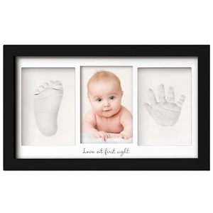 Perfect for Baby Boy Gifts and Baby <strong>Girls</strong> Gifts Baby Picture Frame Footprint Kit